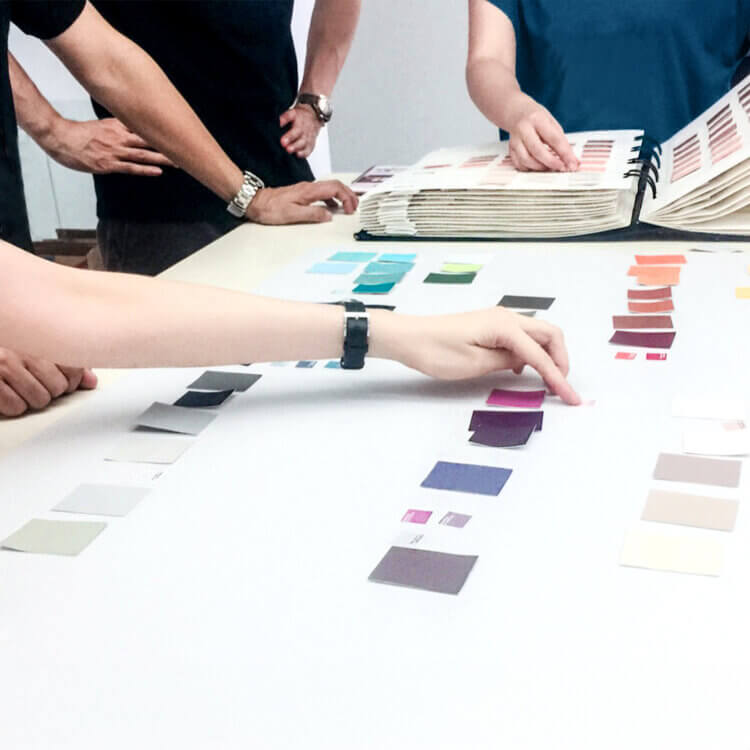 How do color forecasters predict color trends for new products?