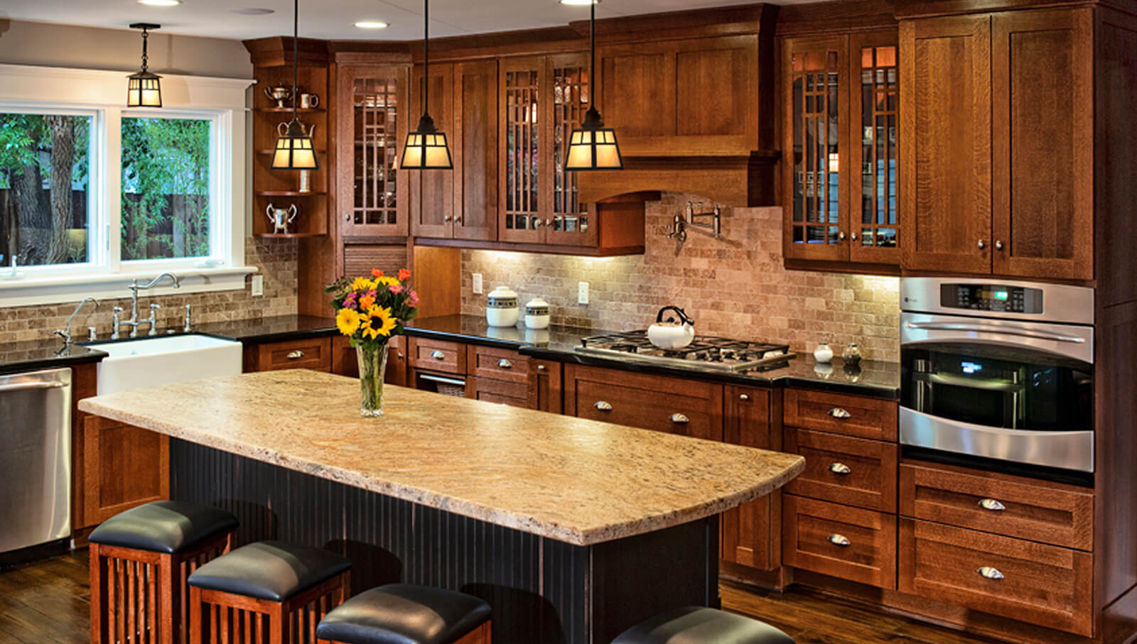 Dura Supreme kitchen design by Linda Williams of Hahka Kitchens, California